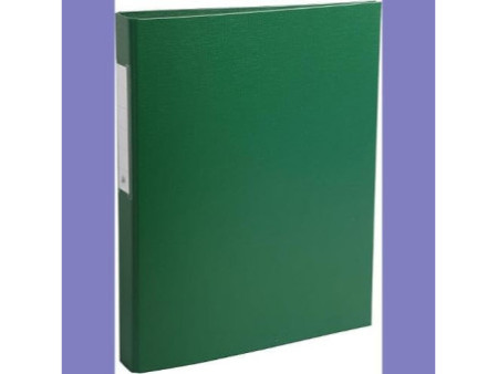 EXACOMPTA Classeur à anneaux, PP, 2 anneaux, A4, vert