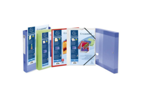 EXACOMPTA Classeur personnalisable Chromaline, A4, blanc