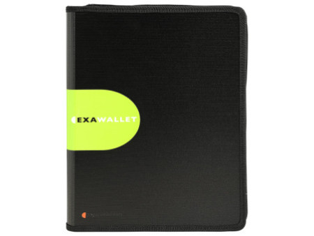 EXACOMPTA Valisette conférencier EXAFOLDER, en PP, noir
