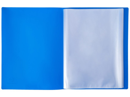 EXACOMPTA Protège-documents, A4, PP, 60 pochettes, bleu