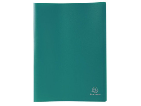 EXACOMPTA Protège-documents, A4, 80 pochettes, vert foncé