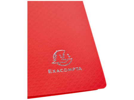 EXACOMPTA Protège-documents, A4, PP, 10 pochettes, rouge