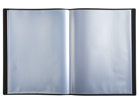 EXACOMPTA Protège-documents, A4, PP, 30 pochettes, noir