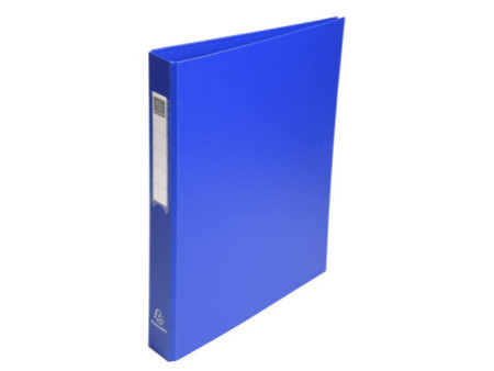 EXACOMPTA Classeur à anneaux, PP, 4 anneaux, A4, assorti