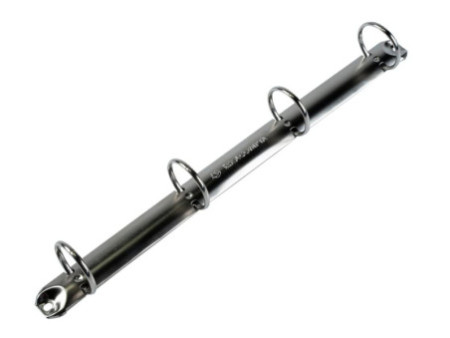 EXACOMPTA Classeur à anneaux, PP, 4 anneaux, A4, rouge