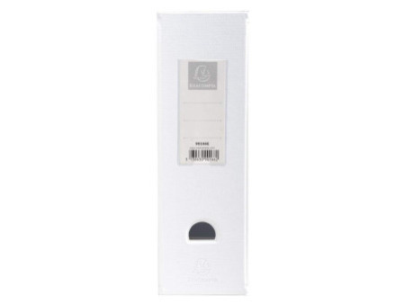 EXACOMPTA Porte-revues, A4, carton, 100 mm, blanc
