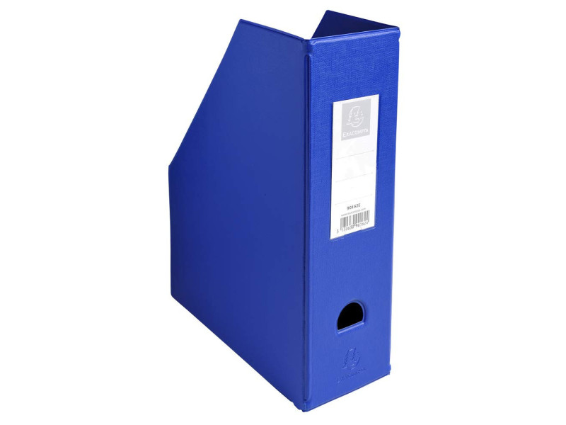 EXACOMPTA Porte-revues, A4, carton, 100 mm, bleu