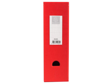 EXACOMPTA Porte-revues, A4, carton, 100 mm, rouge