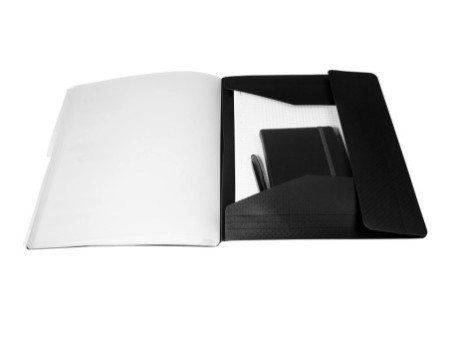 EXACOMPTA Trieur, A4, PP, 8 compartiments, noir
