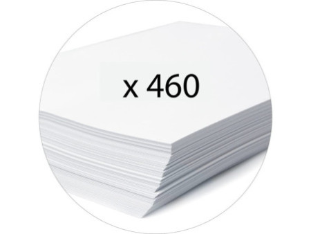 EXACOMPTA Classeur à levier papier marbré, A4, 50 mm, gris