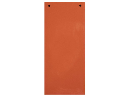 EXACOMPTA Fiches intercalaires, 105 x 240 mm, orange