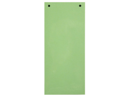 EXACOMPTA Fiches intercalaires, 105 x 240 mm, vert