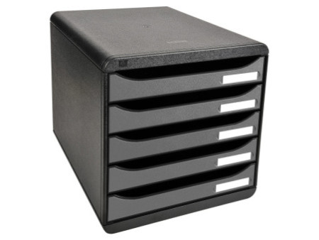 EXACOMPTA Module de classement BIG-BOX PLUS, 5 tiroirs,