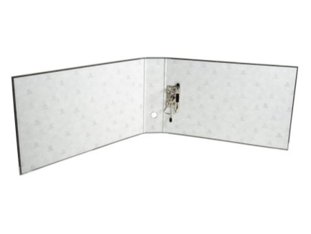 EXACOMPTA Classeur à levier marbré, A3 horizontal,80 mm,gris