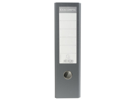 EXACOMPTA Classeur à levier marbré, A3 horizontal,80 mm,gris