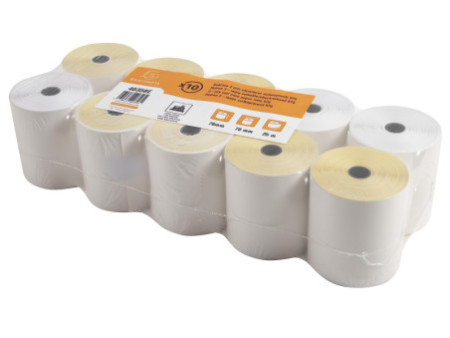 EXACOMPTA Bobines pour caisses, 76 mm x 25 m x 12 mm