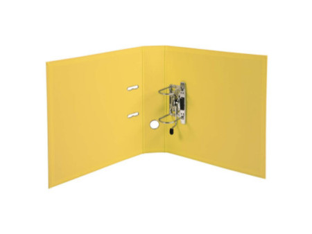 EXACOMPTA Classeur à levier PVC Premium, A4, 70 mm, jaune