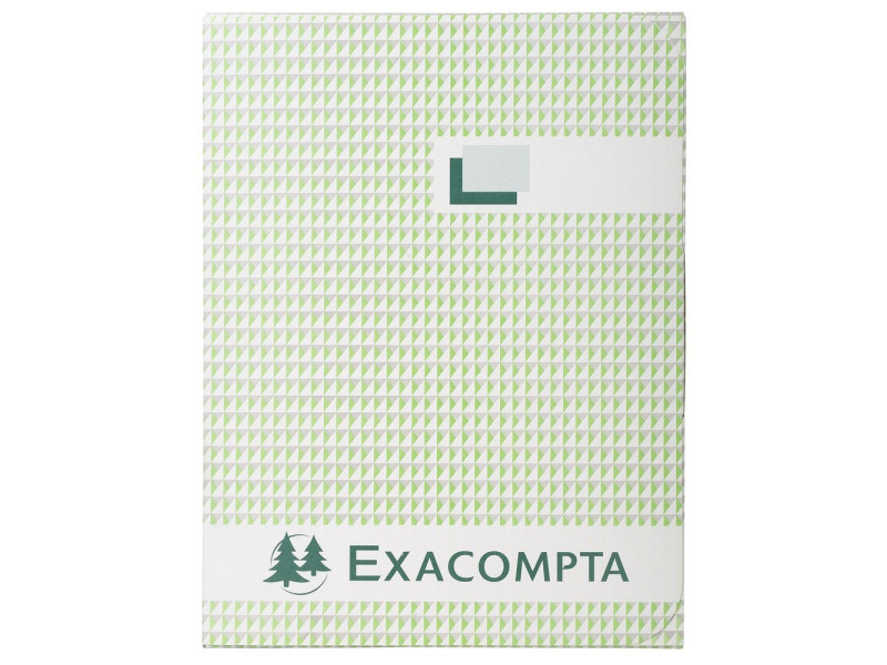 EXACOMPTA Piqûre 'Journal folioté', 320 x 195 mm, 38 lignes