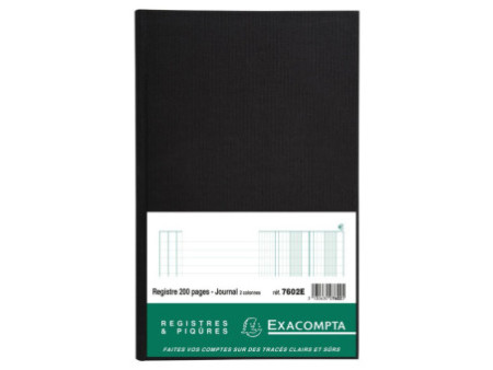 EXACOMPTA Piqûre 'Journal folioté', 320 x 195 mm, 38 lignes