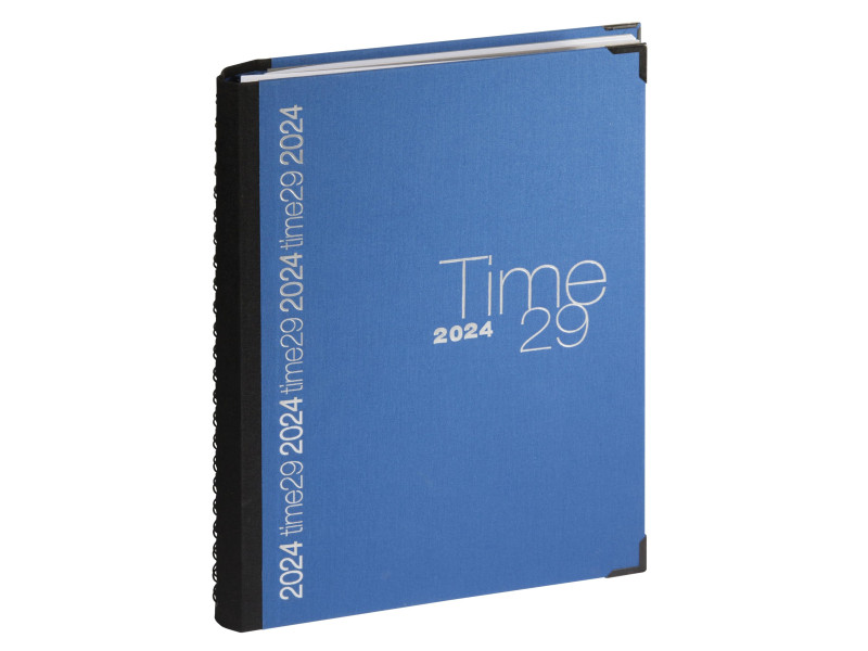 EXACOMPTA Agenda journalier 'Time 29 S', 2026, bleu