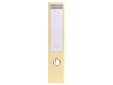 EXACOMPTA Classeur à levier PVC Premium, A4, 70 mm, mastic