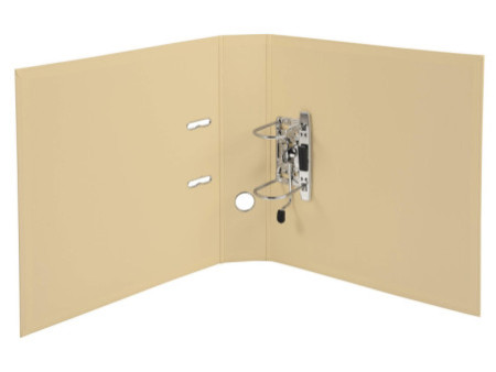 EXACOMPTA Classeur à levier PVC Premium, A4, 70 mm, mastic