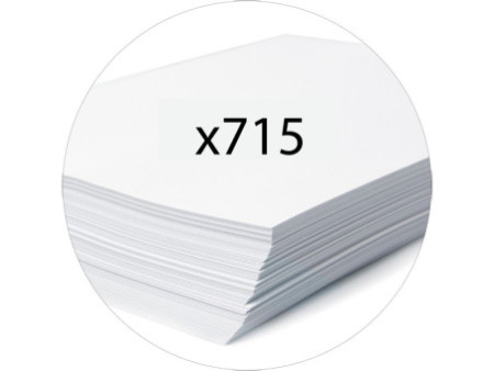 EXACOMPTA Classeur à levier PP Premium, A4, 80 mm, assorti