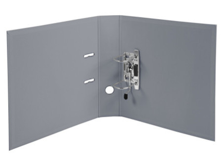 EXACOMPTA Classeur à levier PVC Premium, A4, gris souris