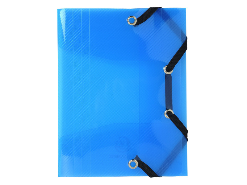 EXACOMPTA Chemise à élastique 3 rabats Crystal, 120 x 160 mm