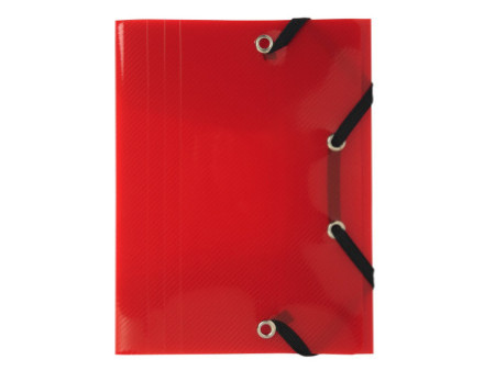 EXACOMPTA Chemise à élastique 3 rabats Crystal, 120 x 160 mm