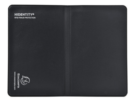 EXACOMPTA Etui de protection RFID Hidentity Double, noir