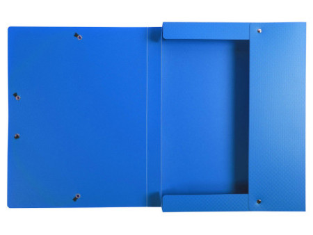 EXACOMPTA Boîte de classement Opaque, PP, 25 mm, bleu