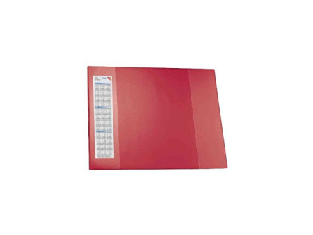 Läufer Sous-main DURELLA D2, 520 x 650 mm, rouge