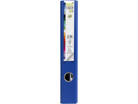EXACOMPTA Classeur à levier PP Premium, A4, 50 mm,bleu foncé