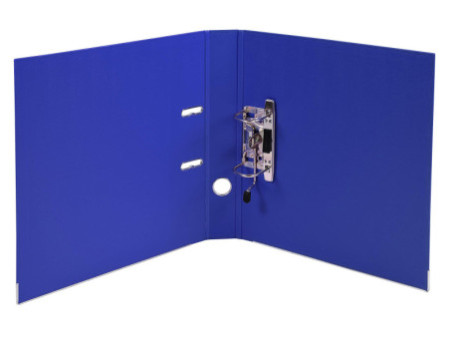 EXACOMPTA Classeur à levier PP Premium, A4, 50 mm,bleu foncé
