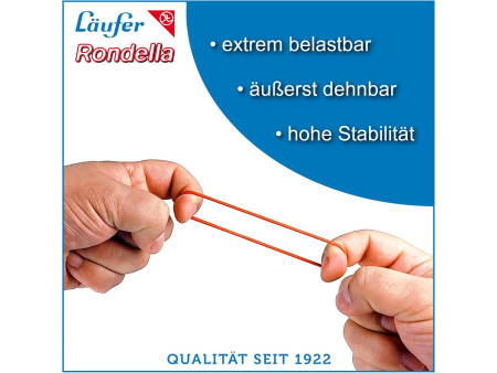 Läufer Bracelet élastique RONDELLA, 200 x 17 mm, 1.000 g