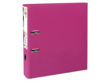 EXACOMPTA Classeur à levier PP Premium, A4, 80 mm, framboise