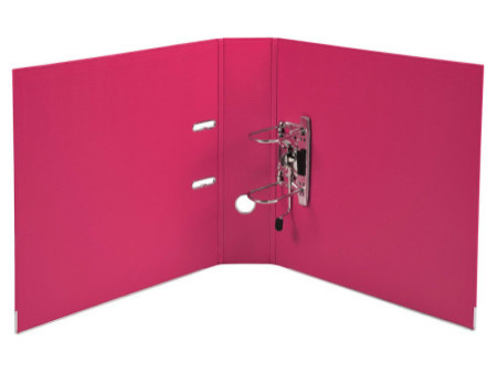 EXACOMPTA Classeur à levier PP Premium, A4, 80 mm, framboise