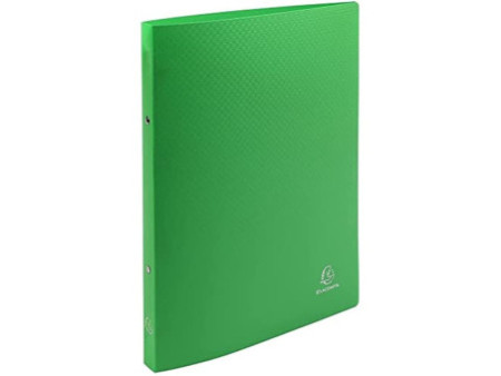 EXACOMPTA Classeur souple, PP, 2 anneaux, A4, vert foncé