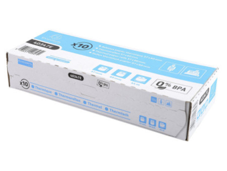 EXACOMPTA Bobines thermiques pour caisses, 57 mm x 44 m