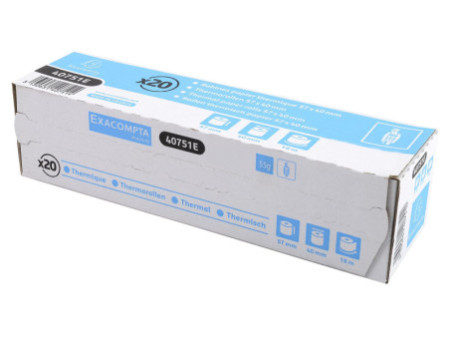 EXACOMPTA Bobines thermiques pour caisses, 57 mm x 18 m