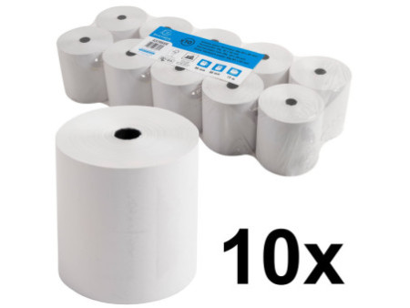 EXACOMPTA Bobine thermique pour caisses, 80 mm x 72 m
