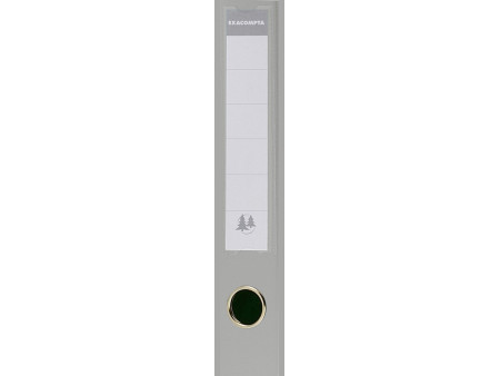 EXACOMPTA Classeur à levier PVC Premium, A4, 70 mm, gris