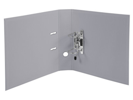EXACOMPTA Classeur à levier PVC Premium, A4, 70 mm, gris