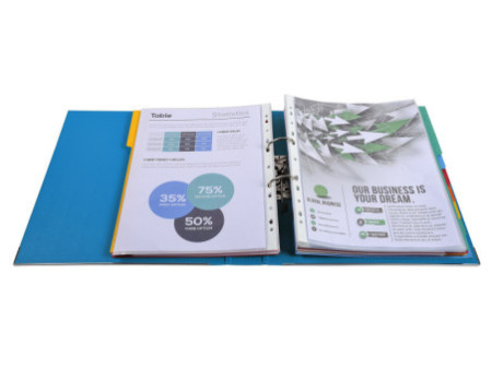 EXACOMPTA Classeur à levier PP Premium, A4, 50 mm, assorti