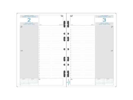 EXACOMPTA Recharge journalier Exatime 21, 2026, 1er semestre