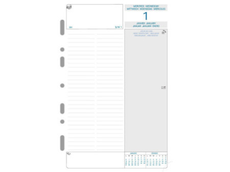 EXACOMPTA Recharge agenda Exatime 21, 2026, 2ème semestre