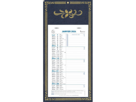 EXACOMPTA Calendrier mural, 130 x 230 mm, fond Skytos, 2026