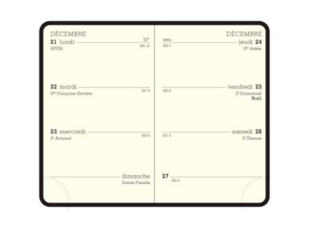 EXACOMPTA Agenda de poche MINI 11 Winner, 2026, assorti