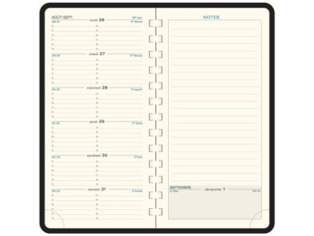 EXACOMPTA Agenda de poche 'Espace 17 S', 2026, Cassandra